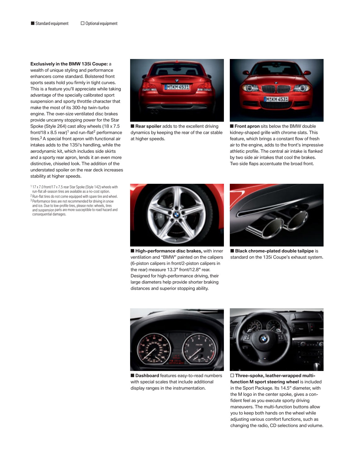 2008 BMW 1-Series Coupe Brochure Page 3